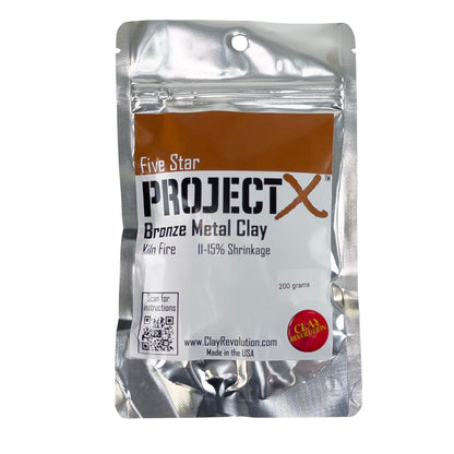 200gm package of Five Star Project X Bronze Clay