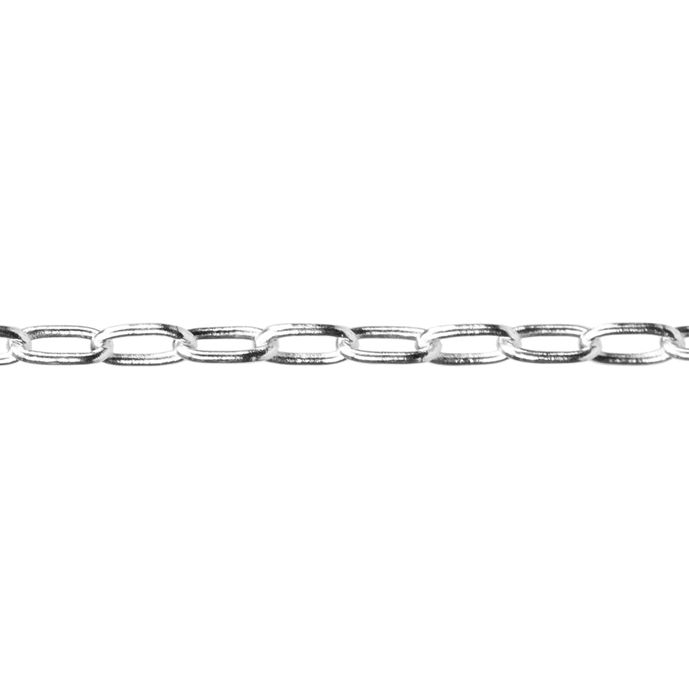 Sterling Silver Chain - 1.28 mm - By the Foot