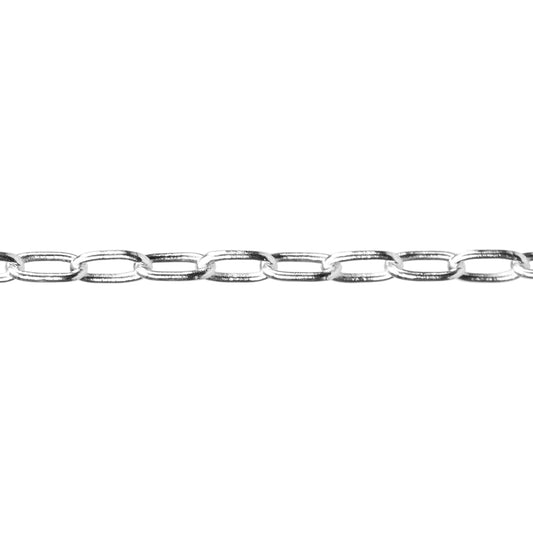 Sterling Silver Chain - 1.28 mm - By the Foot