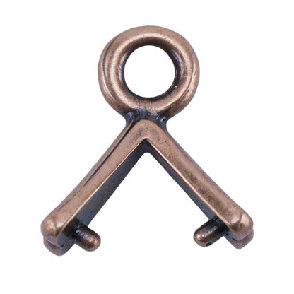 Copper Plate Pinch Bail - Triangle Pkg/3 - Cool Tools
