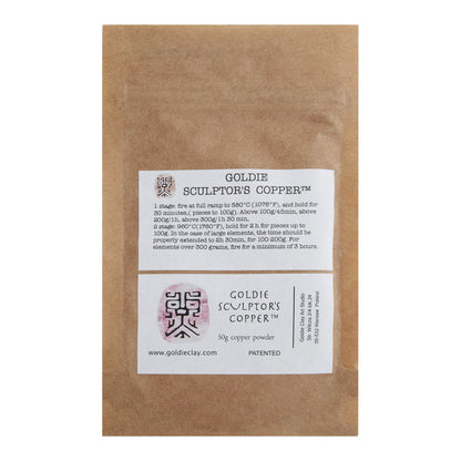 Goldie Sculptor's Copper™ Powder Clay 50g