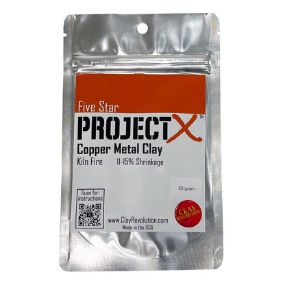 50gm package of Five Star Project X Copper Clay