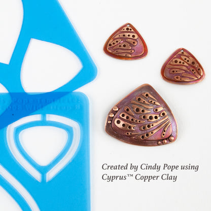 Cindy Pope Template - Wide Drop samples