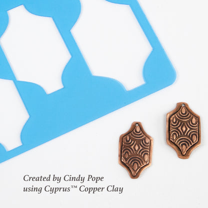 Cindy Pope Template - Draped Arch samples