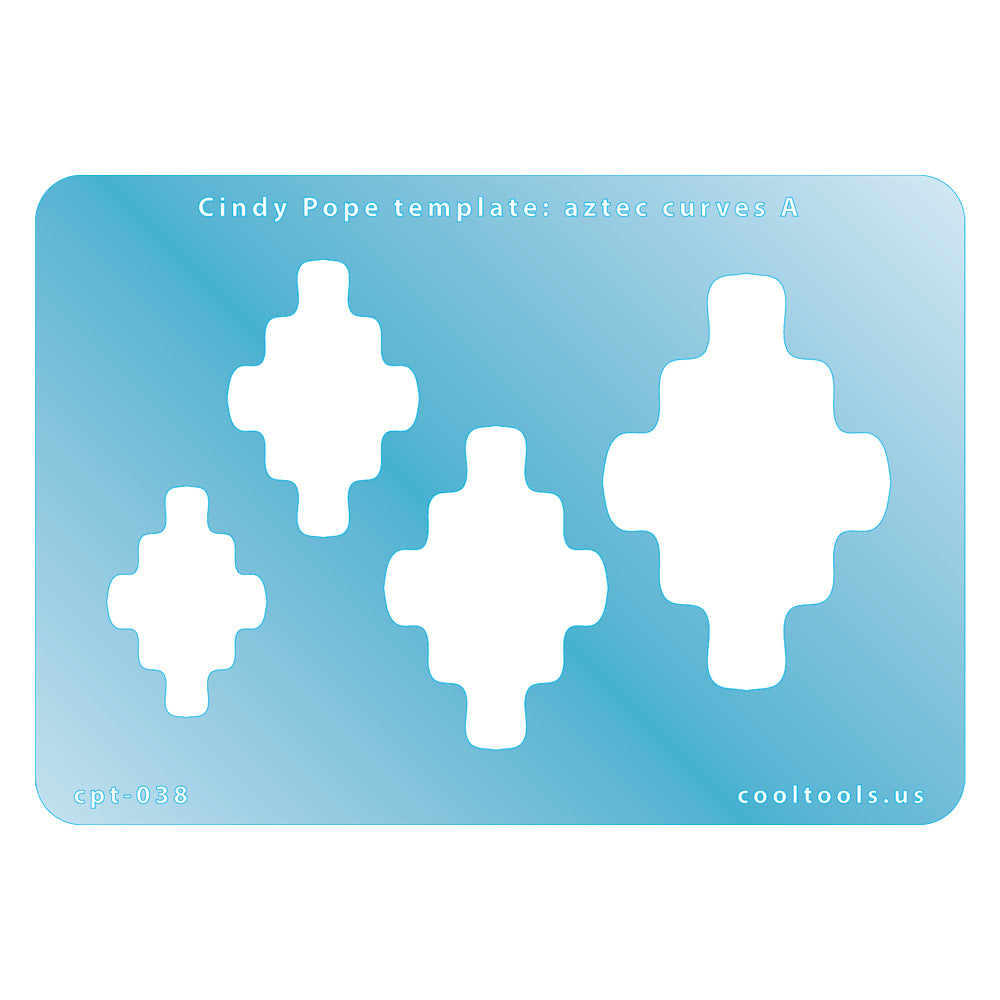 Cindy Pope Template - Aztec Curves A