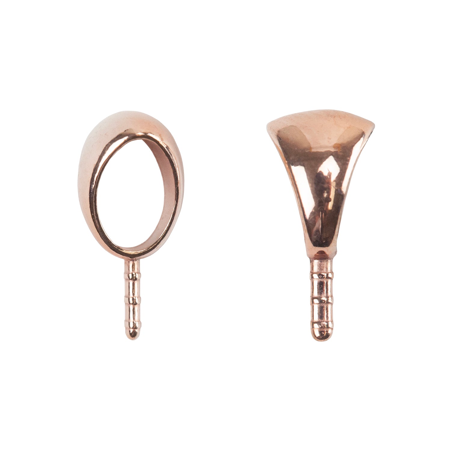 Copper Embeddable - Pendant Bail