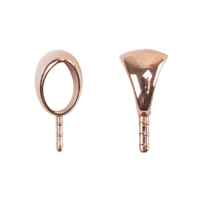 Copper Embeddable - Pendant Bail