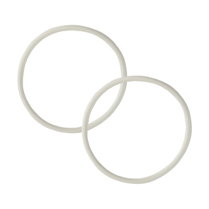 white rubber spacers