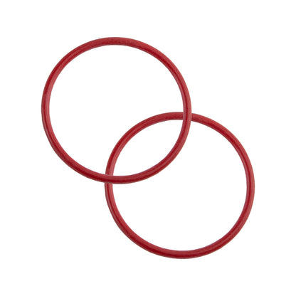 red rubber spacers