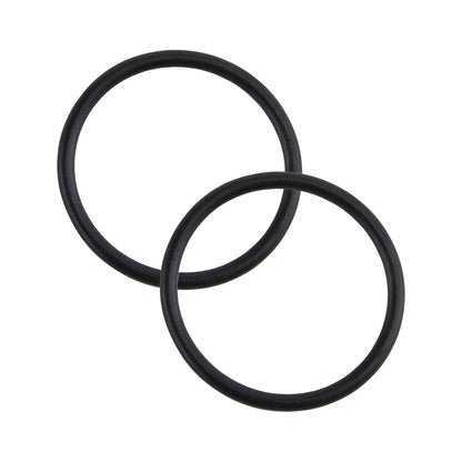 black rubber spacers