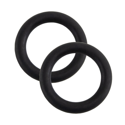 black rubber spacers