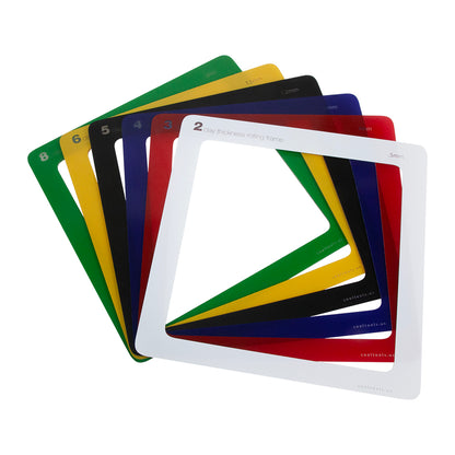 Jumbo Clay Thickness Rolling Frames - Cool Tools