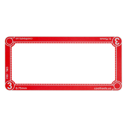 Cuff Thickness Rolling Frames - Cool Tools
