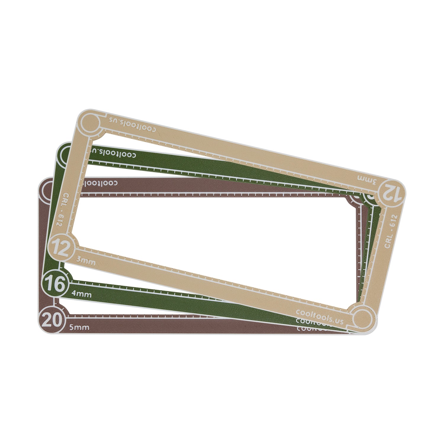 Cuff Thickness Rolling Frames - Cool Tools
