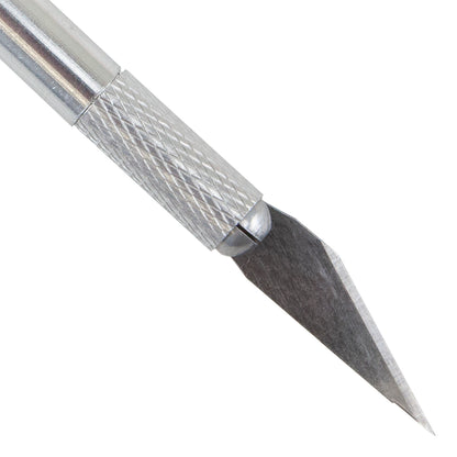 Steel Carving Knife&nbsp;

Extra sharp steel carving knife used to cut, trim,&nbsp;carve and shape metal clay or polymer clay. Lightweight handle with comfort grip. Easily swap the blades out. 2 Extra blades included.