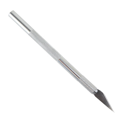 Steel Carving Knife&nbsp;

Extra sharp steel carving knife used to cut, trim,&nbsp;carve and shape metal clay or polymer clay. Lightweight handle with comfort grip. Easily swap the blades out. 2 Extra blades included.