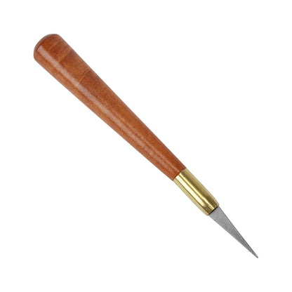 Heavy Duty Scalpel

This&nbsp;heavy duty scalpel&nbsp;tool has a heavier, sharp triangular stainless steel blade that is designed for heavy, thick-walled clay or pieces. Extra large handle gives a better grip. with wood handle