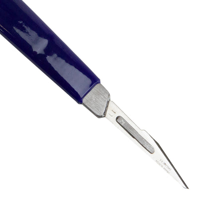 Scalpel - Deluxe Surgical with Comfort Grip with blue grip