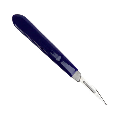 Scalpel - Deluxe Surgical with Comfort Grip with blue grip