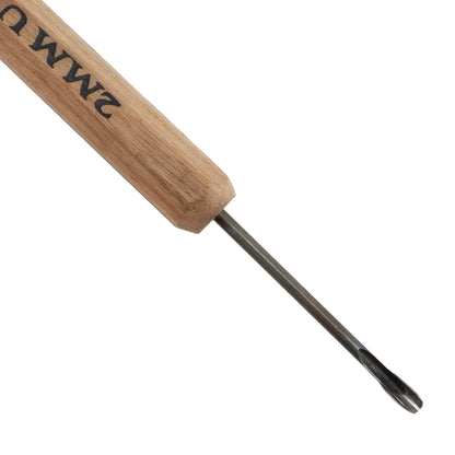 Micro Carving Tool - Dockyard Carver - 2mm Gouge with wood handle