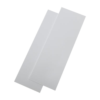 white silicon Flexi-Carve Silicone Carving Plates 2"x6" low profile