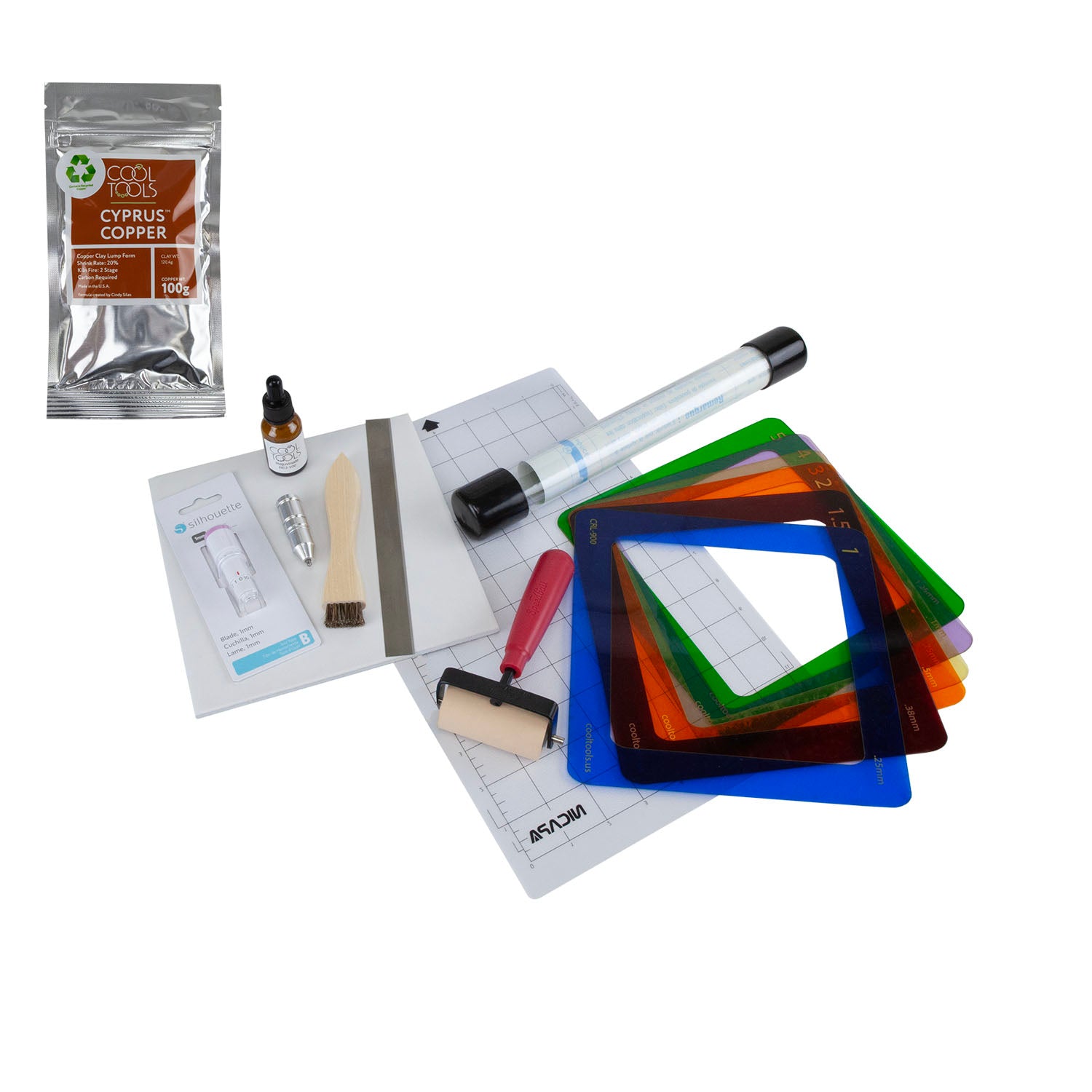 Support Kit for Silhouette Portrait® 3 cyprus copper 100g