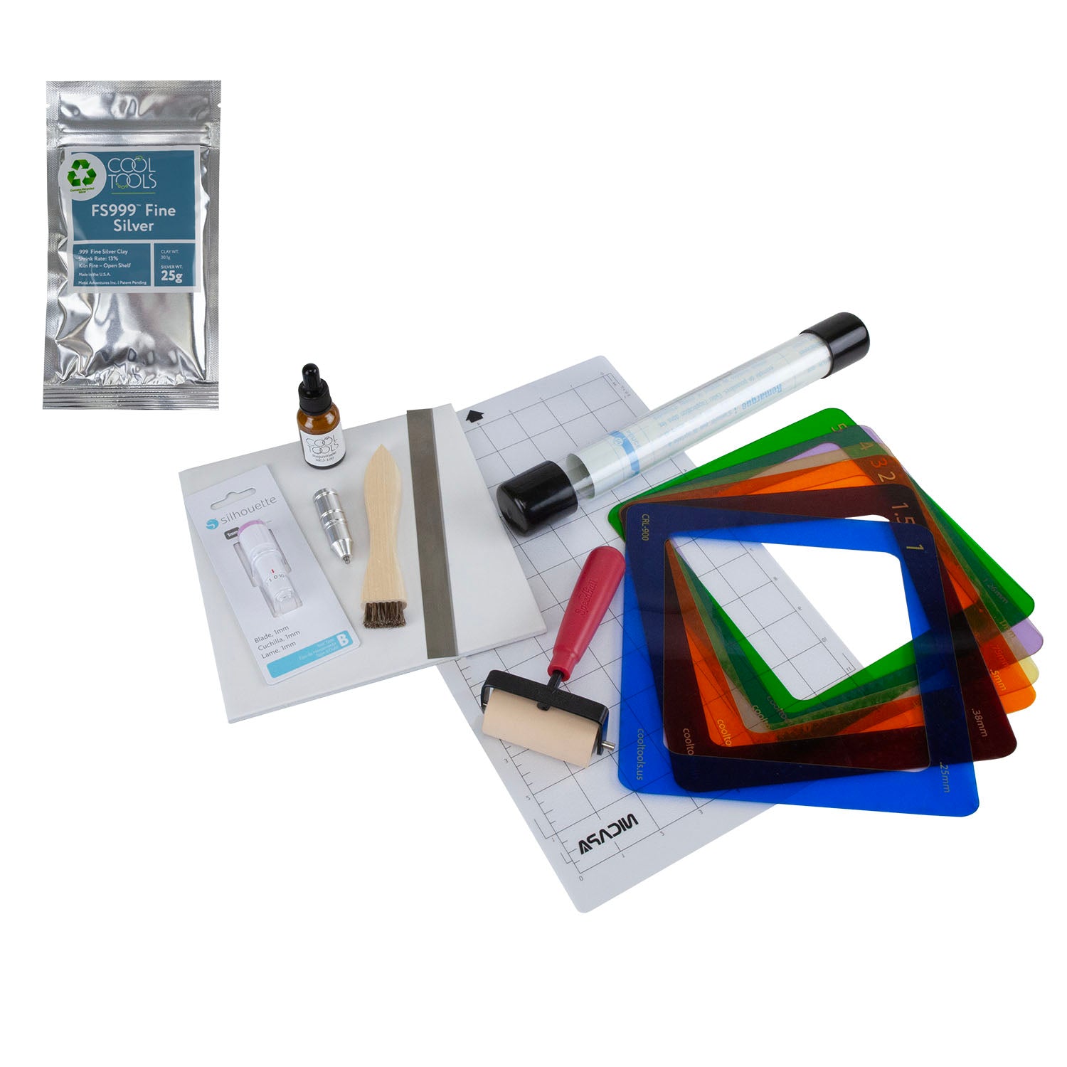 Support Kit for Silhouette Portrait® 3 fs999 silver 25g