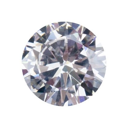 Cubic Zirconia - White Diamond - Round