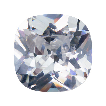 Cubic Zirconia - White Diamond - Cushion