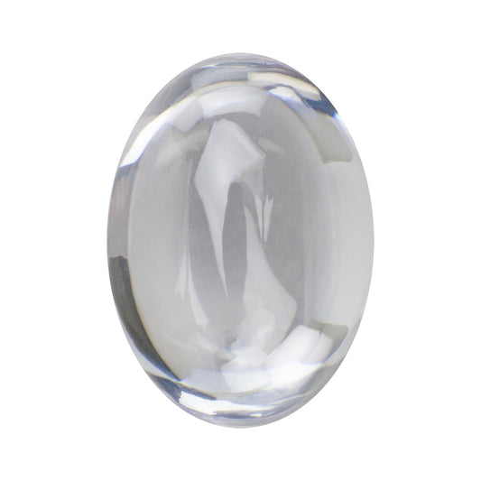 Cubic Zirconia - White Diamond - Cabochon Oval