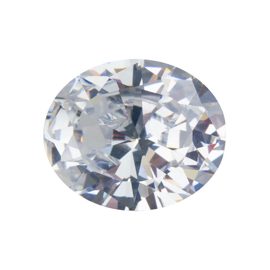 Cubic Zirconia - White Diamond - Oval