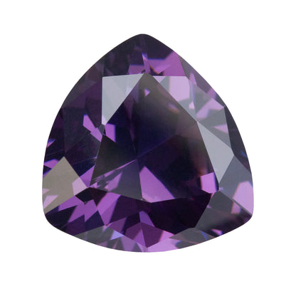Cubic Zirconia - Amethyst - Trillion
