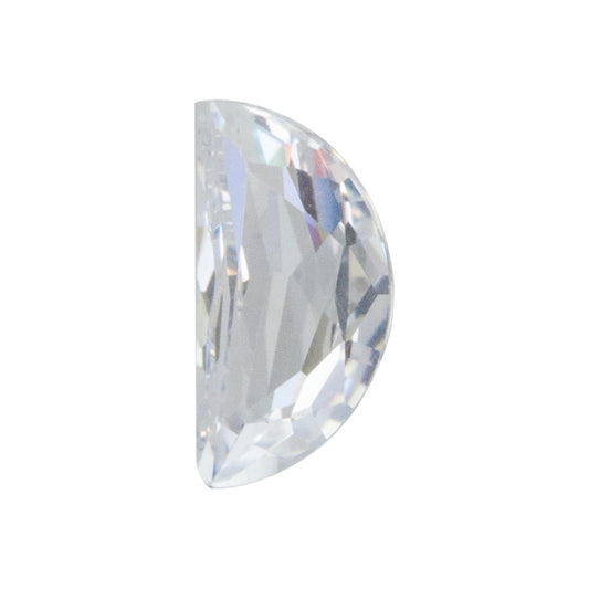 Cubic Zirconia - White Diamond - Moon