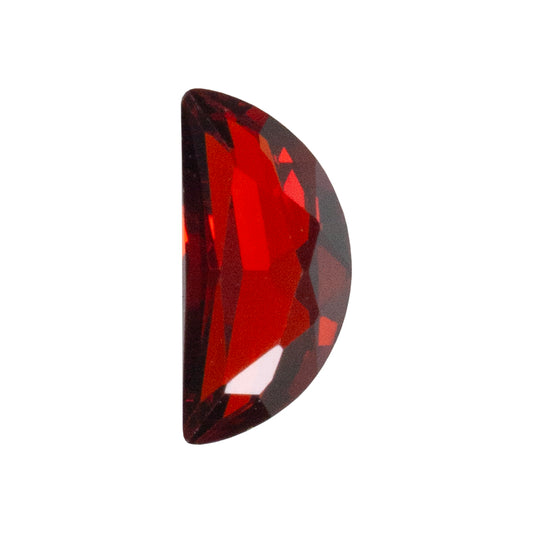 Cubic Zirconia - Garnet - Moon