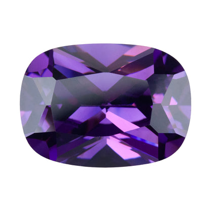 Cubic Zirconia - Amethyst - Barrel