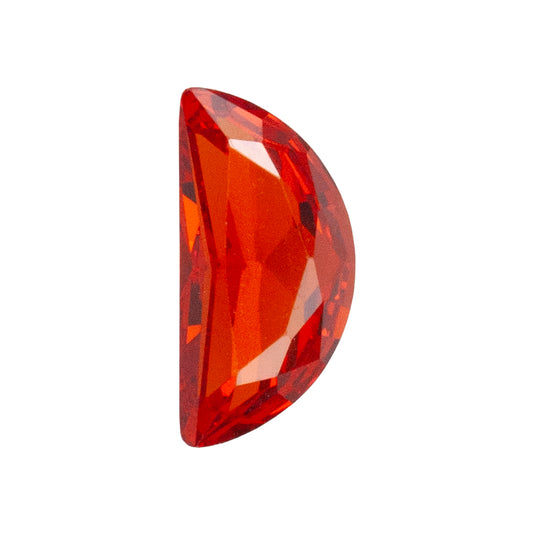 Cubic Zirconia - Fire Opal - Moon