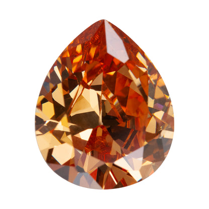 Cubic Zirconia - Champagne - Pear