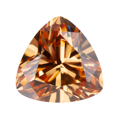 Cubic Zirconia - Champagne - Trillion