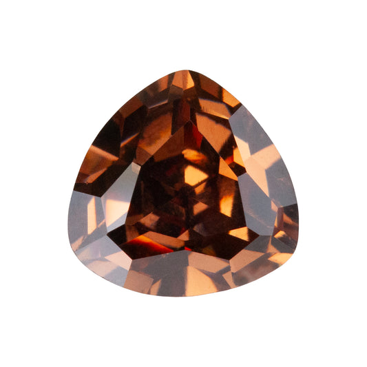 Cubic Zirconia - Smoked Topaz - Trillion