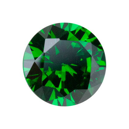 Cubic Zirconia - Colombian Emerald - Round