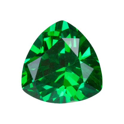 Cubic Zirconia - Colombian Emerald - Trillion