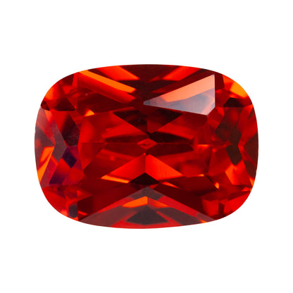 Cubic Zirconia - Fire Opal - Barrel