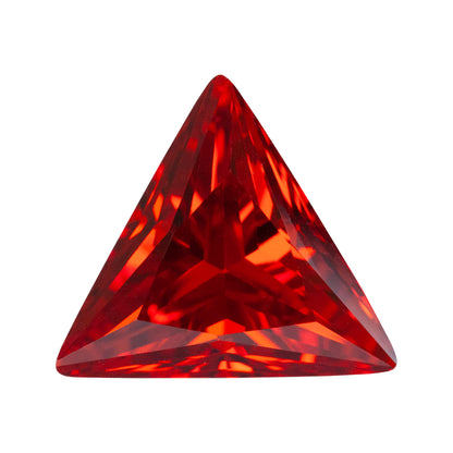 Cubic Zirconia - Fire Opal - Triangle - Cool Tools