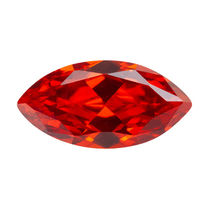 Cubic Zirconia - Fire Opal - Marquise