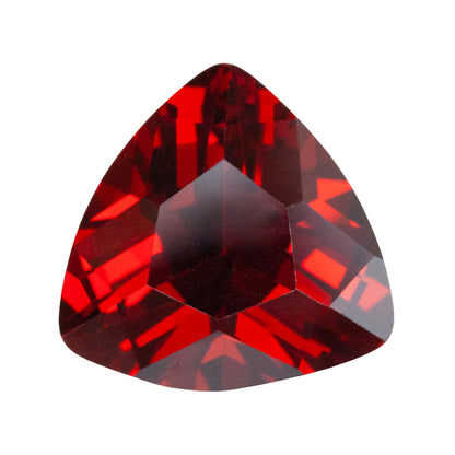Cubic Zirconia - Hessonite Garnet - Trillion