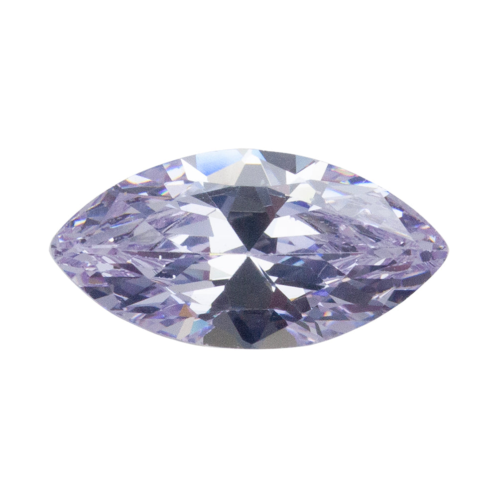 Cubic Zirconia - Lavender - Marquise