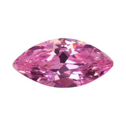 Cubic Zirconia - Pink Sapphire - Marquise