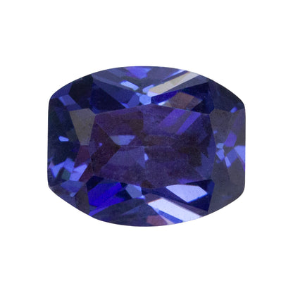 Cubic Zirconia - Tanzanite - Barrel