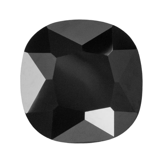 Cubic Zirconia - Jet Black - Cushion