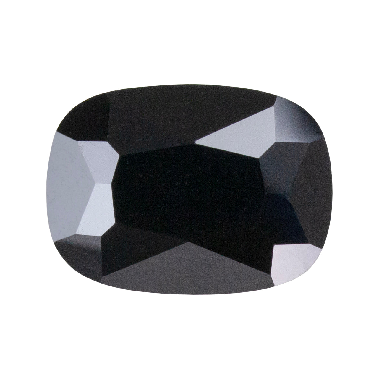 Cubic Zirconia - Jet Black - Barrel